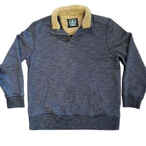 G. H. Bass & Co. | Men’s Gray Black Pullover Sweater | Size XL | 0653